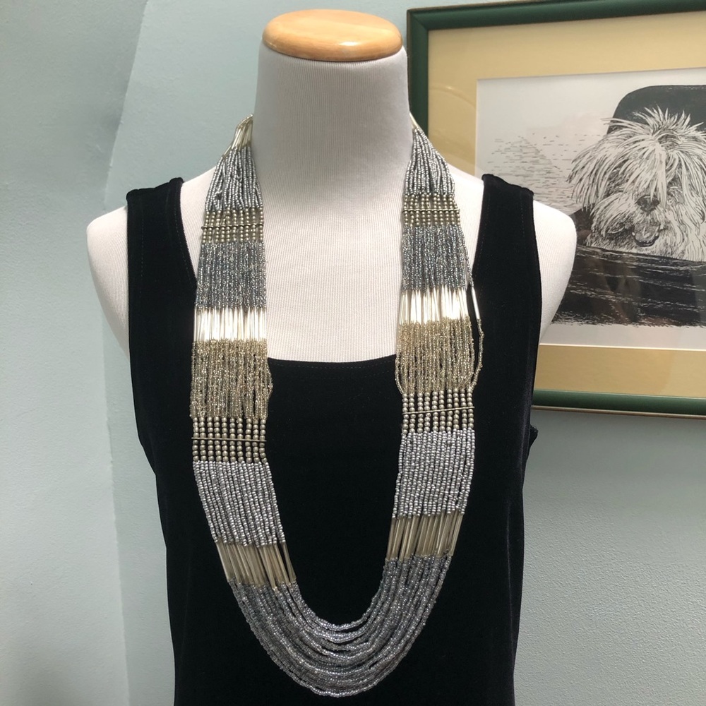 Ann Taylor Loft Multi-Strand Statement Necklace - image 6